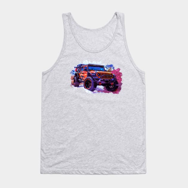 Gladiator Fun Tank Top by FurryBallBunny